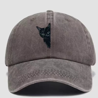 Animal Kitten Print Golf Cap Baseball Cap
