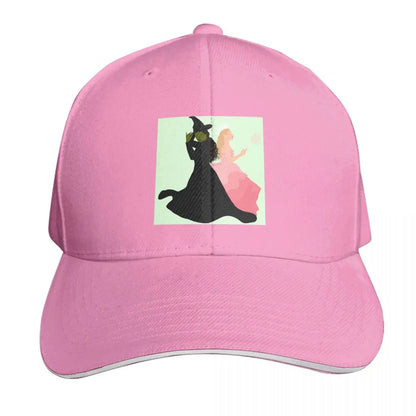 Wicked Movie Glinda And Elphaba Logo Cap Fashion Casual Baseball Caps