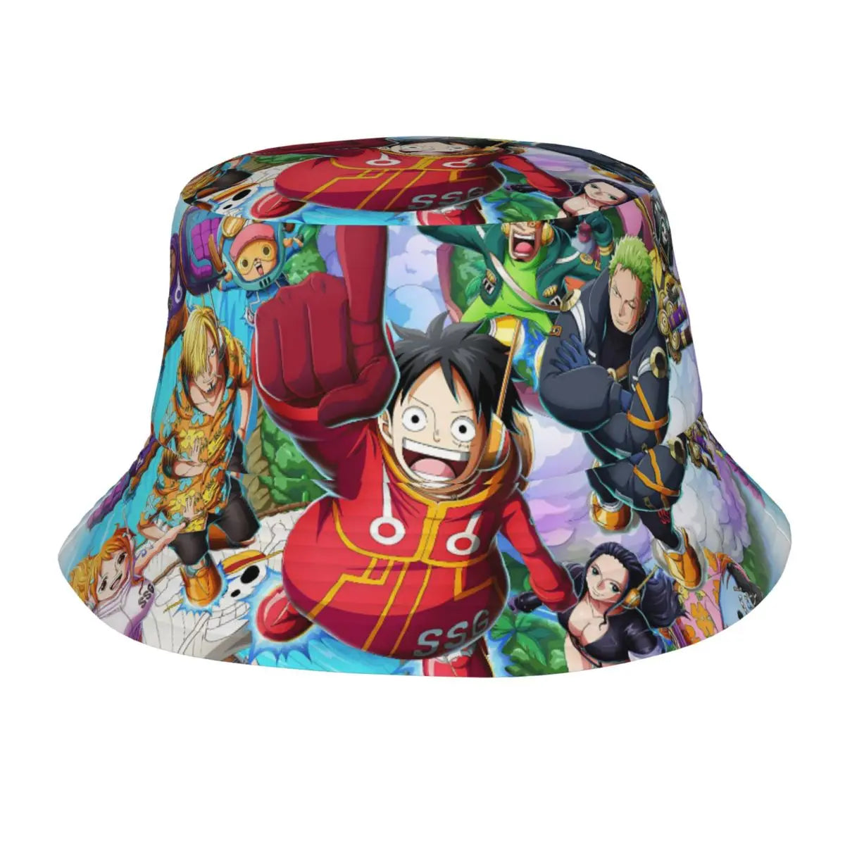 Bucket Hat One Piece Luffy Zoro