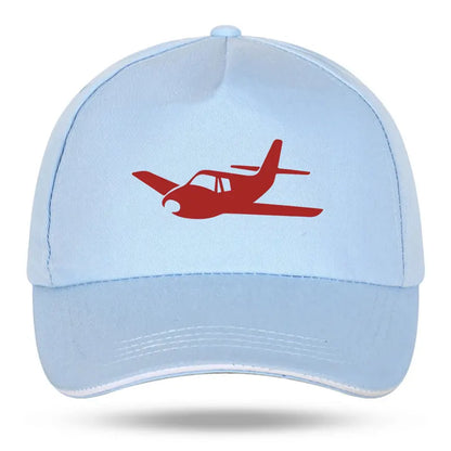 New Men Women Fashion Airplane Pilot Wings Funny Print Baseball Caps
