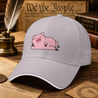 Waddles The Pig Baseball Cap Gravitys Falls