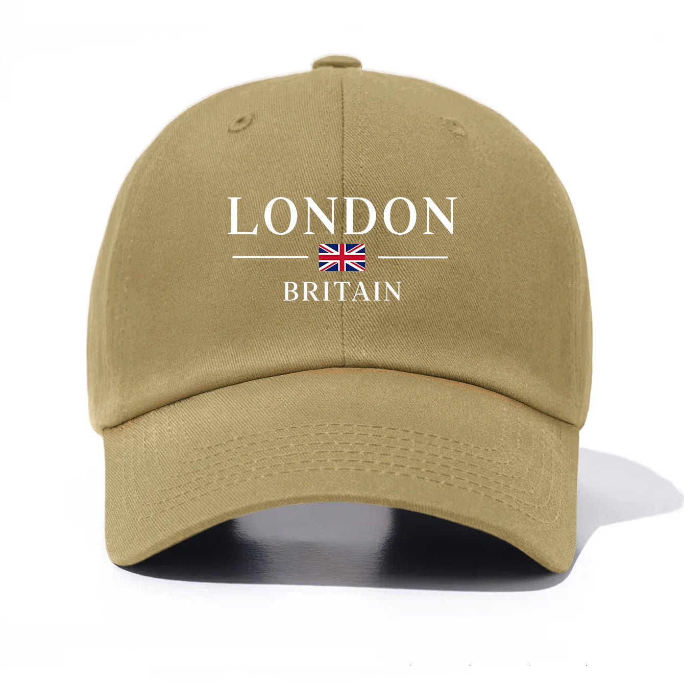 London Print Baseball Cap For Adults