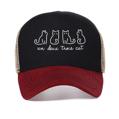 Cute Cat Baseball Cap Fashion For Cat Lovers