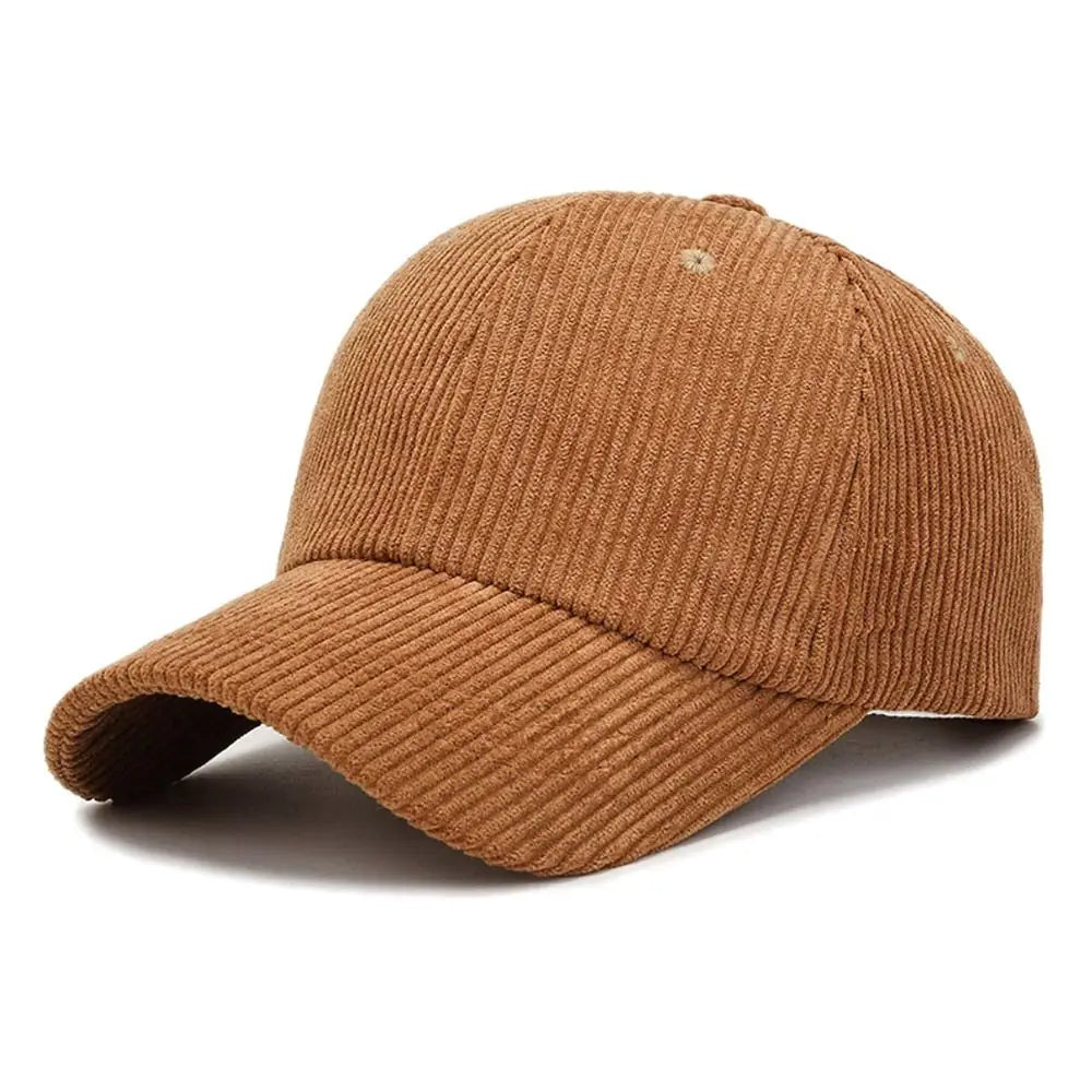 Spring Autumn Corduroy Baseball Cap