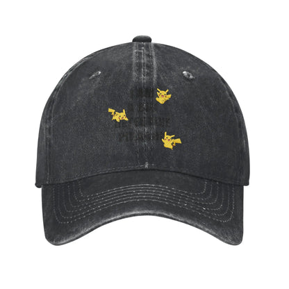 Pokemon Cap Pikachu Vintage Baseball Cap