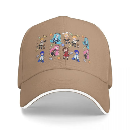 Unisex Baseball Hats Vocaloid Chibi Chaos! Miku