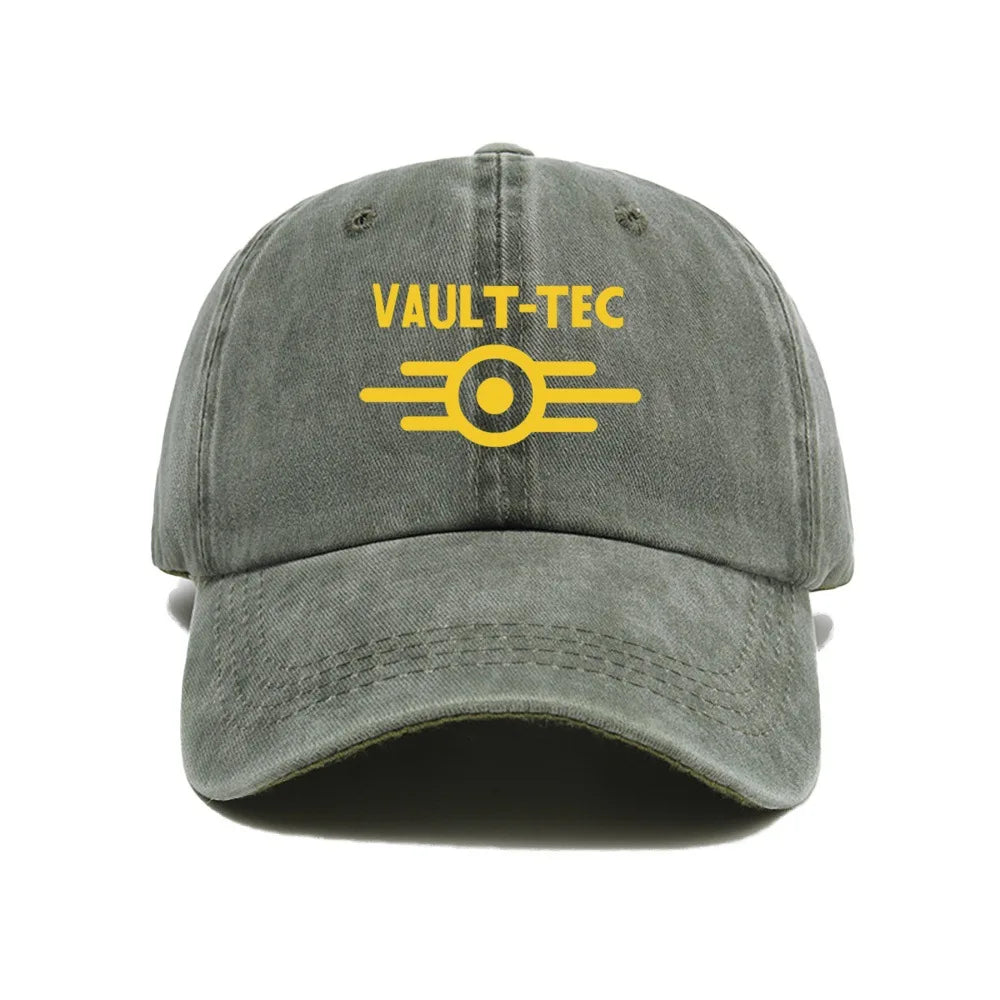 Minimally Printed Deep Top Duckbill Cap Baseball Cap