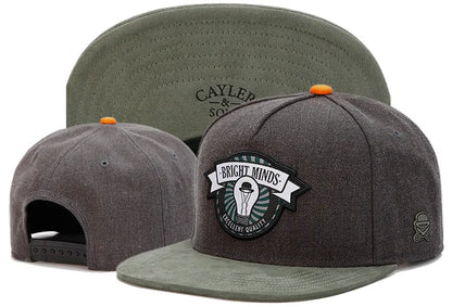 Snapback Hats for Men Hip Hop Style Hats Solid