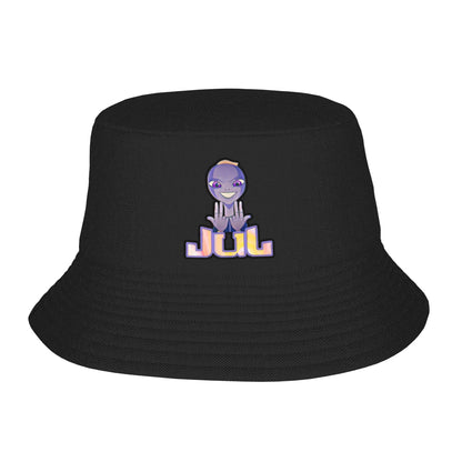 Travel Headwear Jul Music Stuff Bucket Hats Fashion Woman Sun Hat French Rapper
