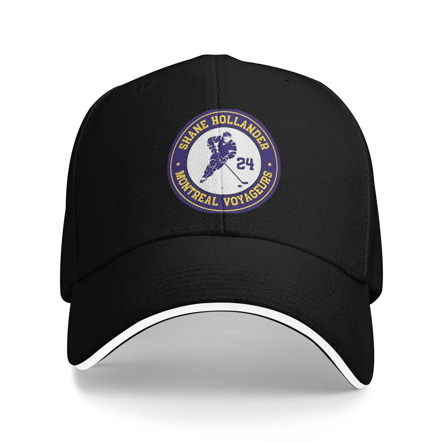 Heated Rivalry Funny Loon Quote Baseball Cap Hip Hop Stupid Canadian Wolf Bird