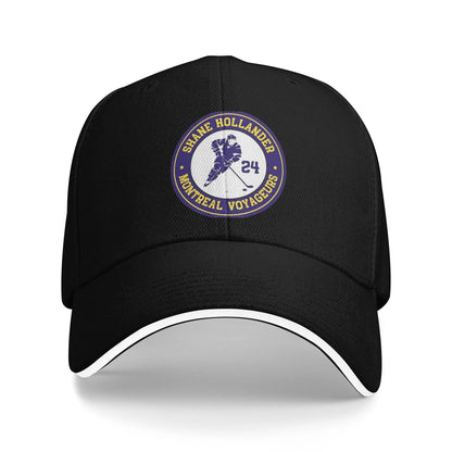 Heated Rivalry Funny Loon Quote Baseball Cap Hip Hop Stupid Canadian Wolf Bird