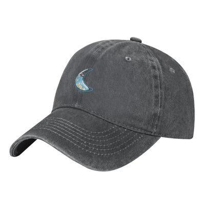 Fashion Twin Soulmates Moon Baseball Cap