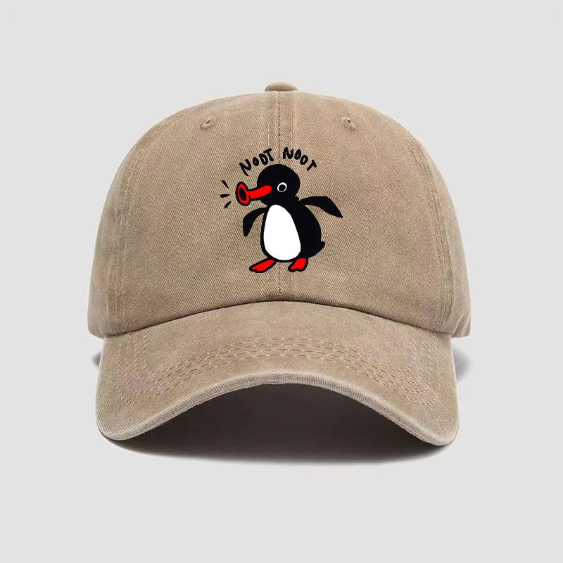 Cartoon Pattern Embroidered Baseball Cap