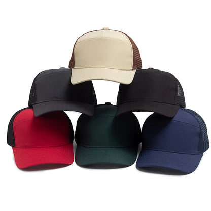Summer 7 Panel Baseball Cap Fashion Hip Hop Mesh Caps Men Women