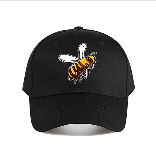 Cartoon Bee Vinyl Sticker For Laptop Car Baseball Cap