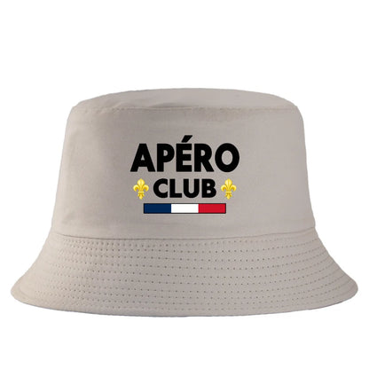 Fashion France Apero Club Bob Reversible Bucket Hat