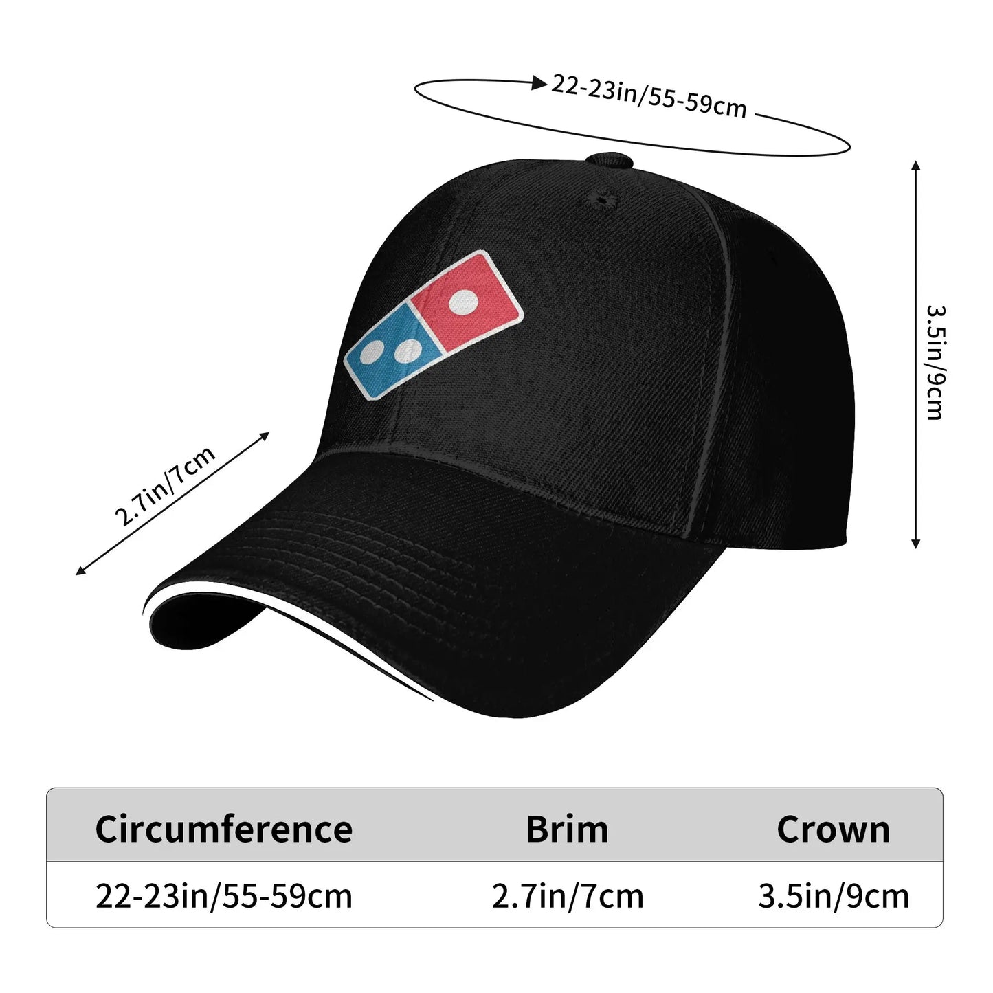 Pizza dominos Baseball Cap