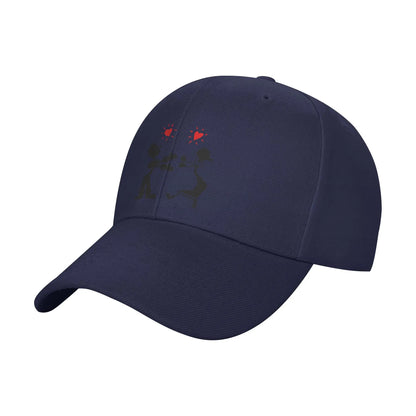 Fashion Popeyes And Olive Oyl Curved Brim Baseball Cap