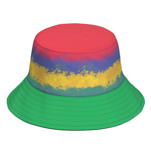 Mauritius Fisherman Hats Free Custom Made Name Team Logo Bucket Cap