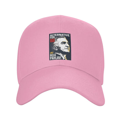 Reza Pahlavi Alternative For Iran Portrait Sun Baseball Cap