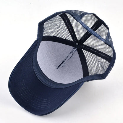 FS Red Yellow 5 Panel Baseball Cap For Men Summer