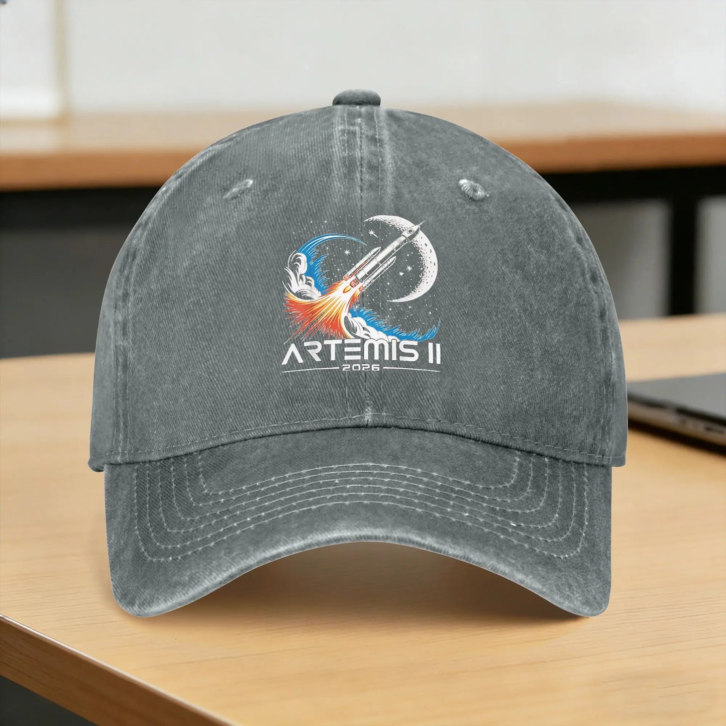 Artemis II Back to the Moon 2026 Sun Baseball Cap