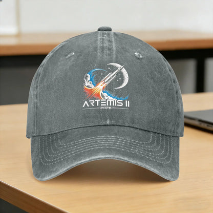Artemis II Back to the Moon 2026 Sun Baseball Cap