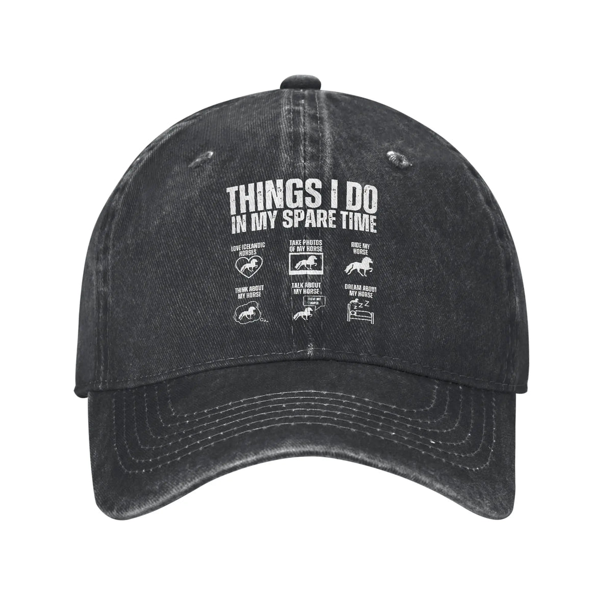 Things I Do in My Spare Time Chicken Lover Baseball Cap