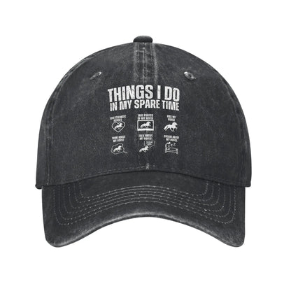 Things I Do in My Spare Time Chicken Lover Baseball Cap
