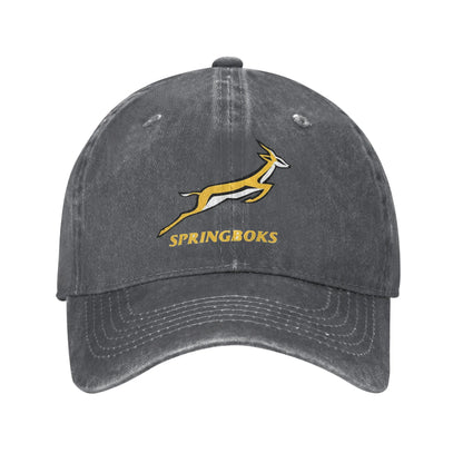 Springbok Washed Denim Cap Casual Baseball Caps