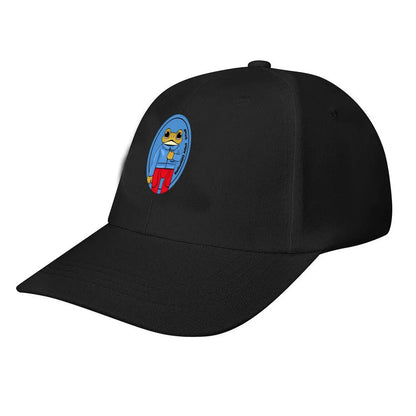 Oversized Brown Cartoon Frog Baseball Cap