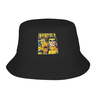 Invincible Universe Omni Cartoon Bucket Hats