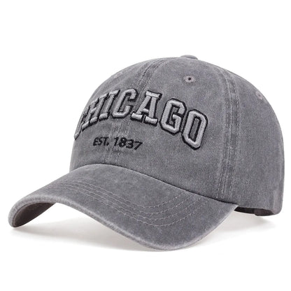 New Letter CHICAGO Baseball Cap Men Women