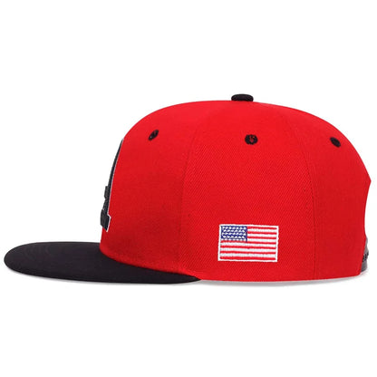 Fashion Men Hip Hop Cap A Letter Embroidery Baseball Caps Snapback Hat