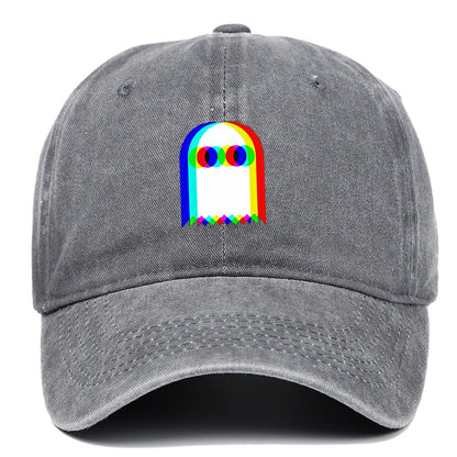 Colorful Ghost Print Baseball Cap