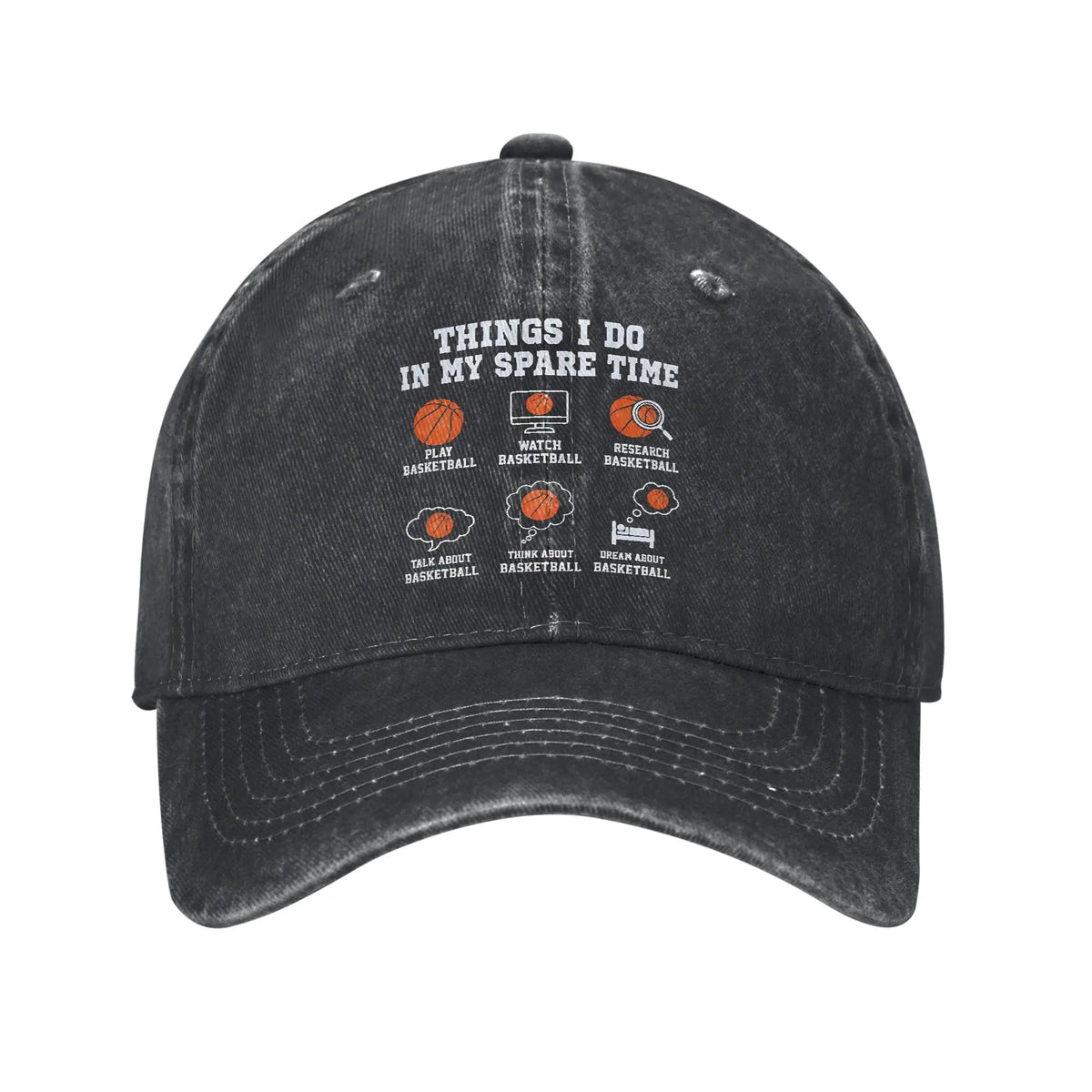 Things I Do in My Spare Time Chicken Lover Baseball Cap