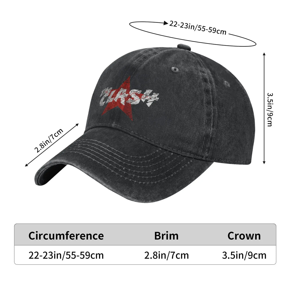 The Red Star Clash Unisex Style Baseball Caps