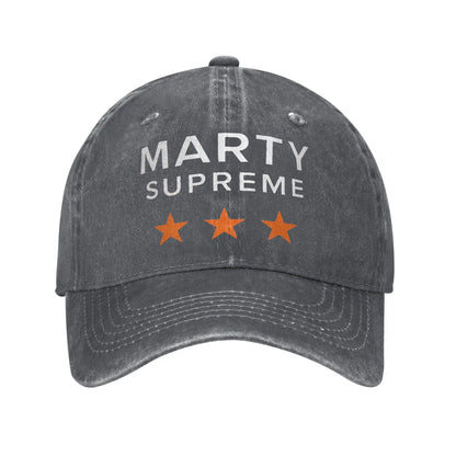 Marty Supreme Movie Print Cap For Men Women