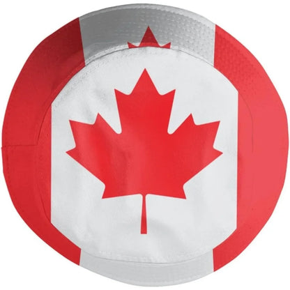 Canada Flag Fisherman Cap Hip Hop Gorras Summer Unisex Printing Bucket Hat