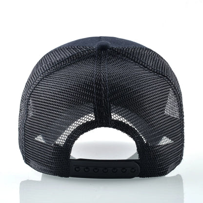 Fashion Baseball Cap With Embroidery Wolf Patch Snapback Hip Hop Hat