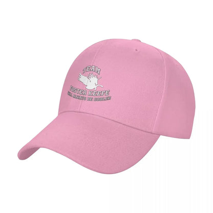 Team Foster Keefe Will Always Be Cooler Silveny Keeper of the Lost Cities Design 2 Baseball Cap