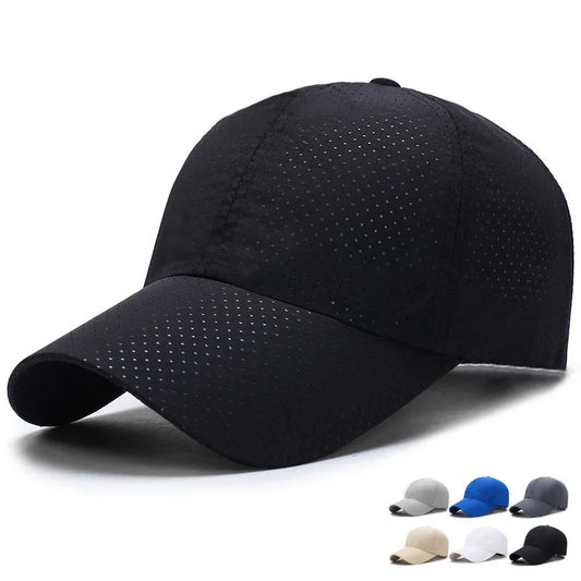 Solid Color Mesh Cap Baseball Cap Women Autumn Korean Edition Sunscreen Hat