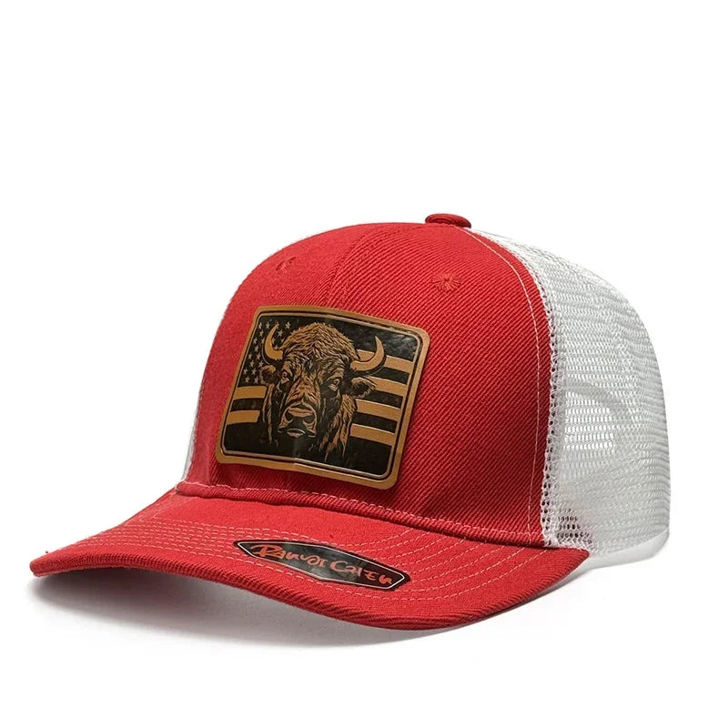 Luxury Fashion Leathers Baseball Caps