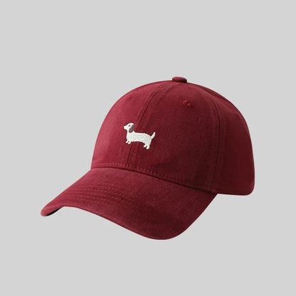 Dachshund Embroidery Baseball Hat For Men Women