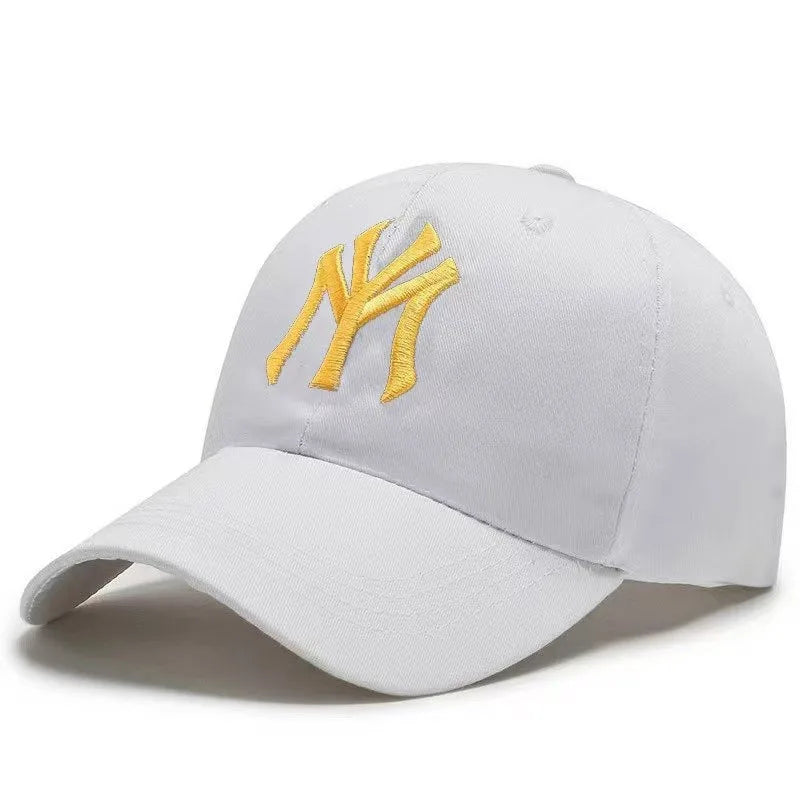 Unisex MY Letter Embroidery Baseball Caps Spring And Autumn