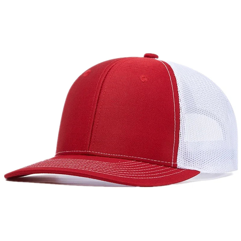 Hot Sale Unisex Cap Slight Curved Brim Style Trucker Hat  Men & Women