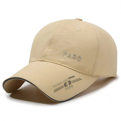 Fashionable Sports Summer Sun Hat Breathable Quick-Dry Baseball Cap