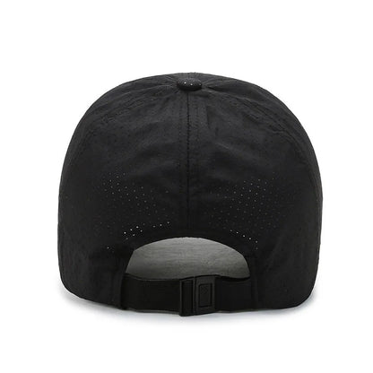 Spring Summer Solid Color Hats For Men Mesh Cap Baseball Cap