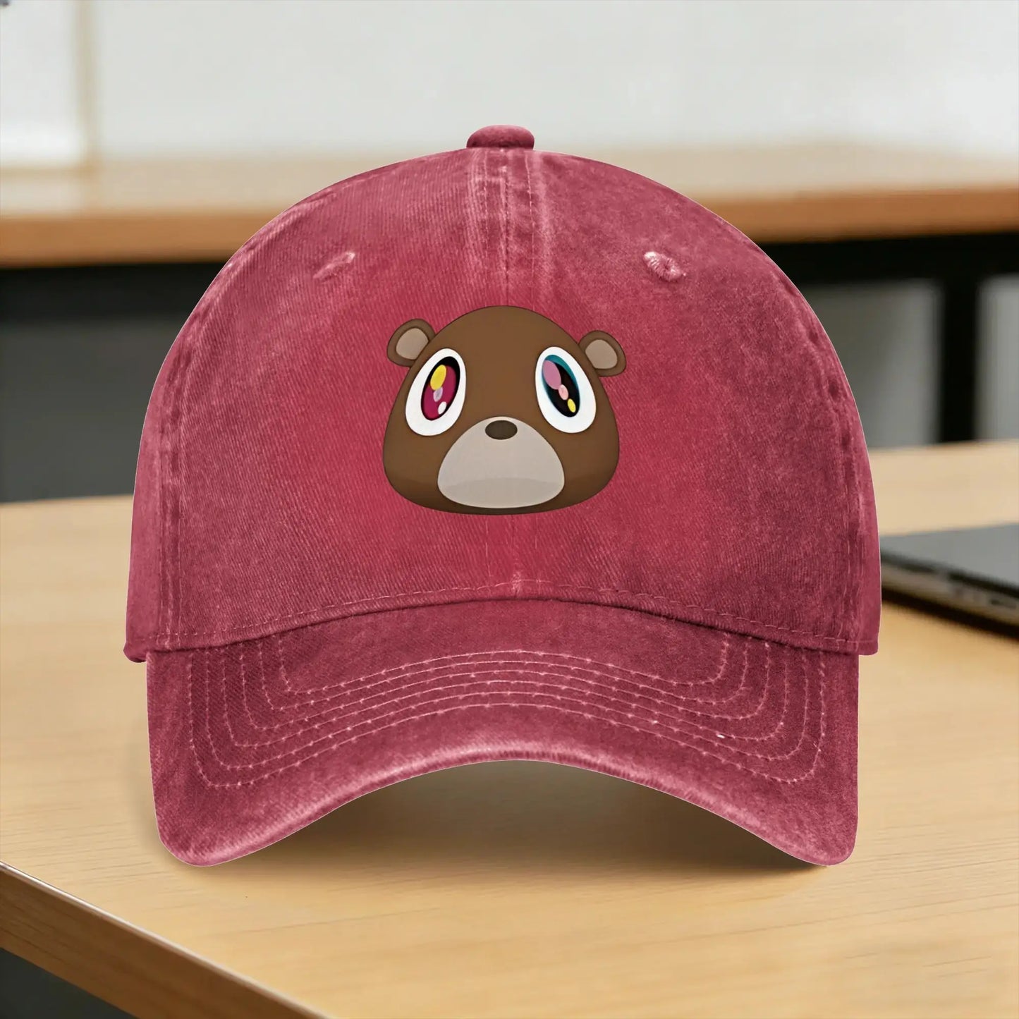 Graduation Bear Kanye West Casual Baseball Cap