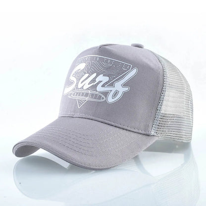 FS Red Yellow 5 Panel Baseball Cap For Men Summer